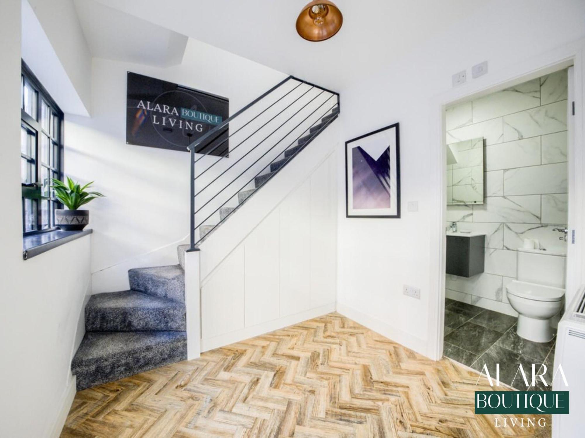 Appartement Luxury 3 Floor Townhouse Birmingham - Alara Boutique Living Extérieur photo